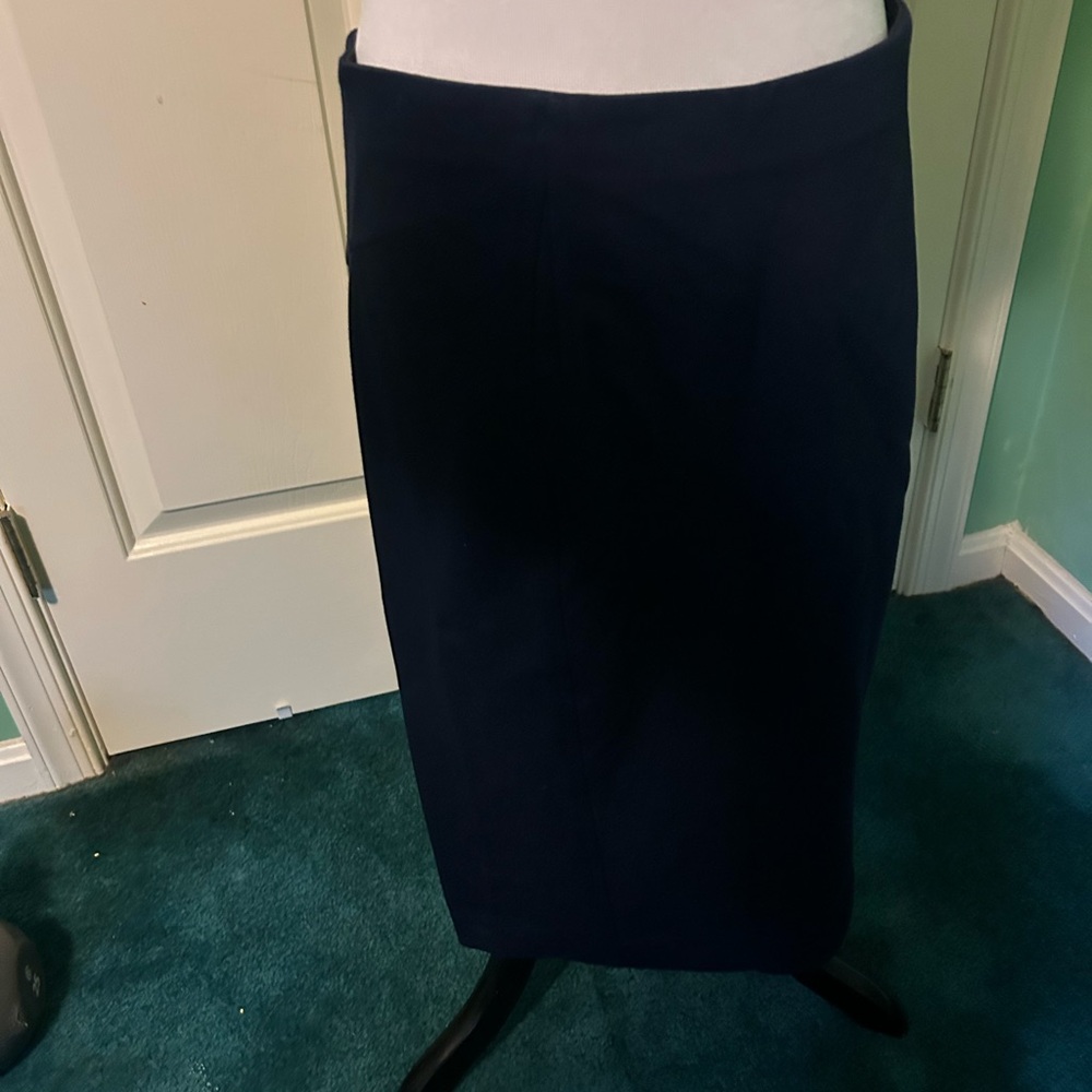 Ann Taylor Classic Navy Pencil Skirt